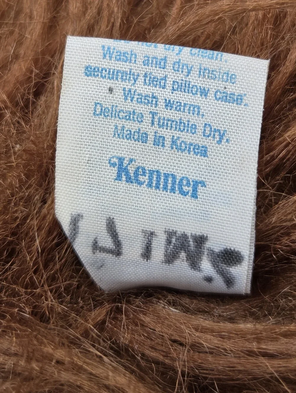 Vintage 1977 Star Wars Kenner Chewbacca Plush Toy 20 inch Wookiee No Bandolier